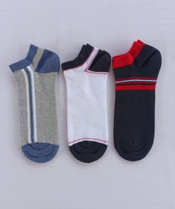 Erkek 3'lü Set Patik Çorap
